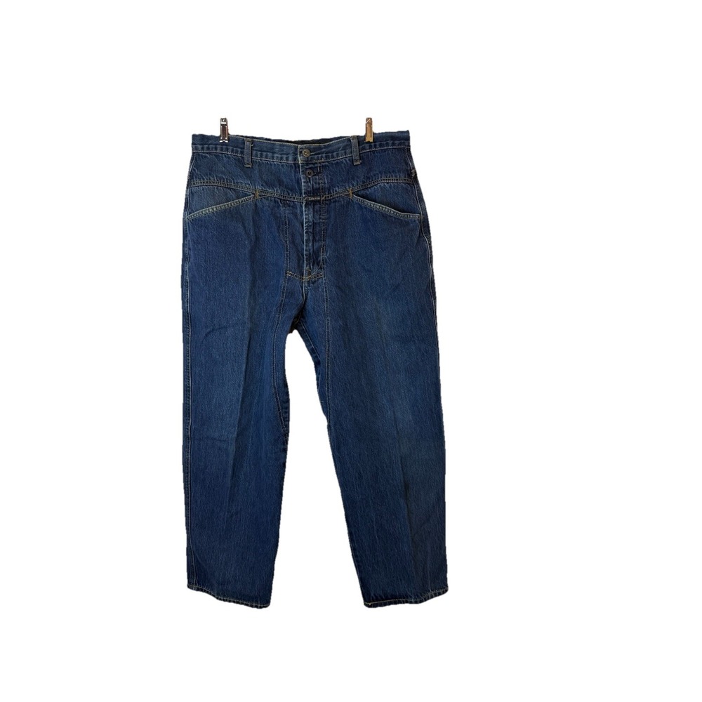 Marithe Francois Girbaud Women's‎ Jeans Size 36 Short Barrel Leg Y2K High Rise